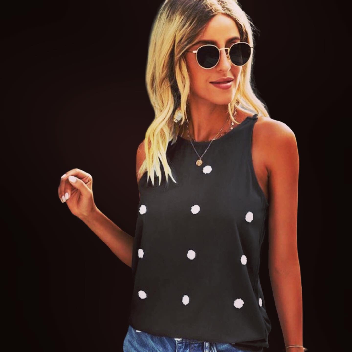 Polka Dot Tank