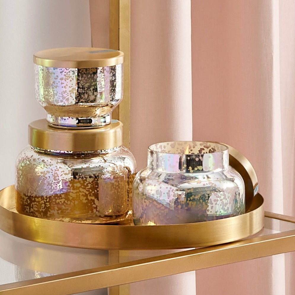 CapriBlue Candle Volcano Mercury Iridescent Jar (see sizes)