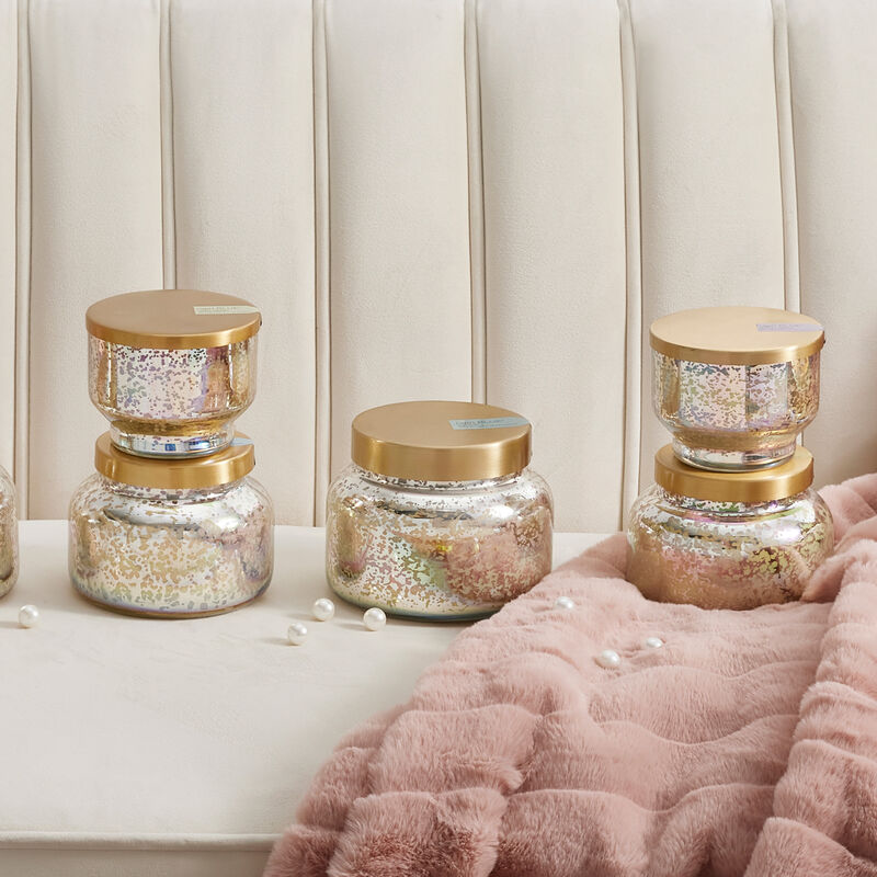 CapriBlue Candle Volcano Mercury Iridescent Jar (see sizes)