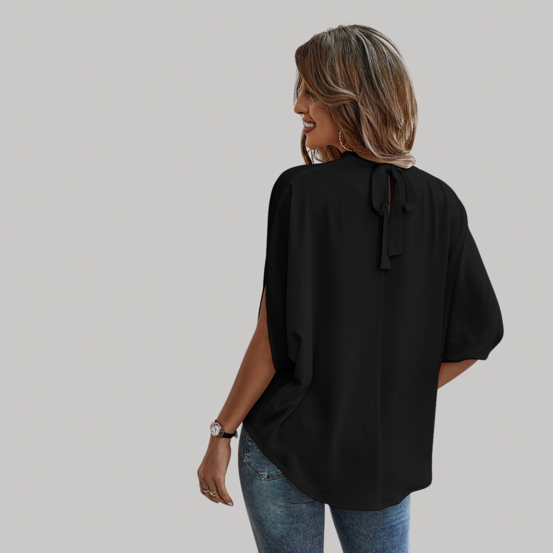 Cape Style Crepe Top