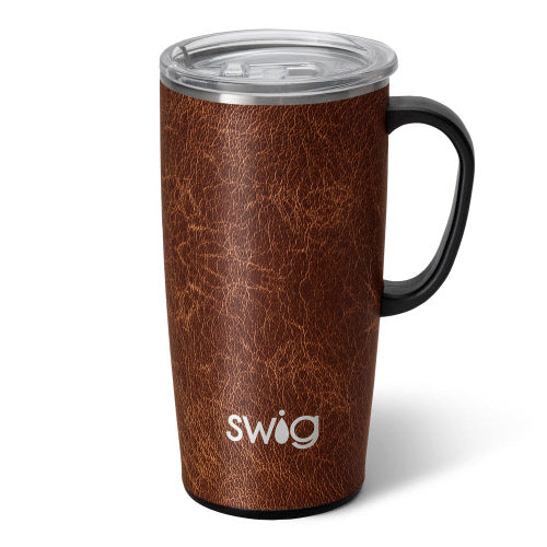 Leather Travel Mug (22oz)