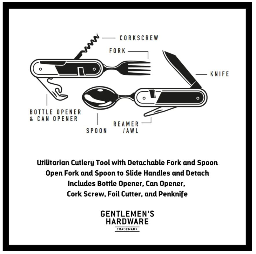 Cutlery Utensil Multi Tool