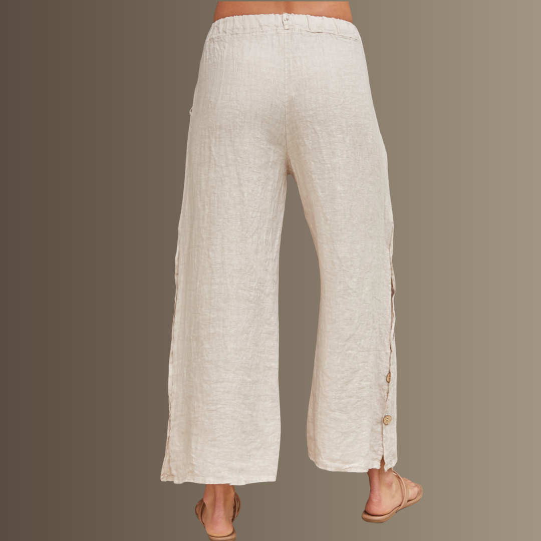 Sand Linen Pants