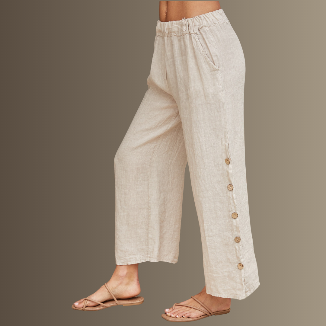 Sand Linen Pants