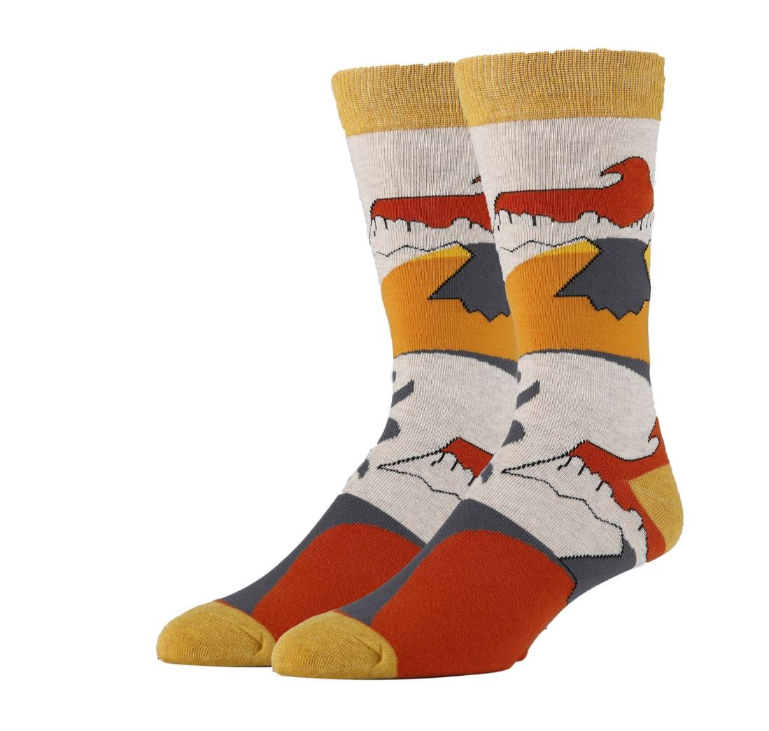 Blazing Rays - Men's Socks